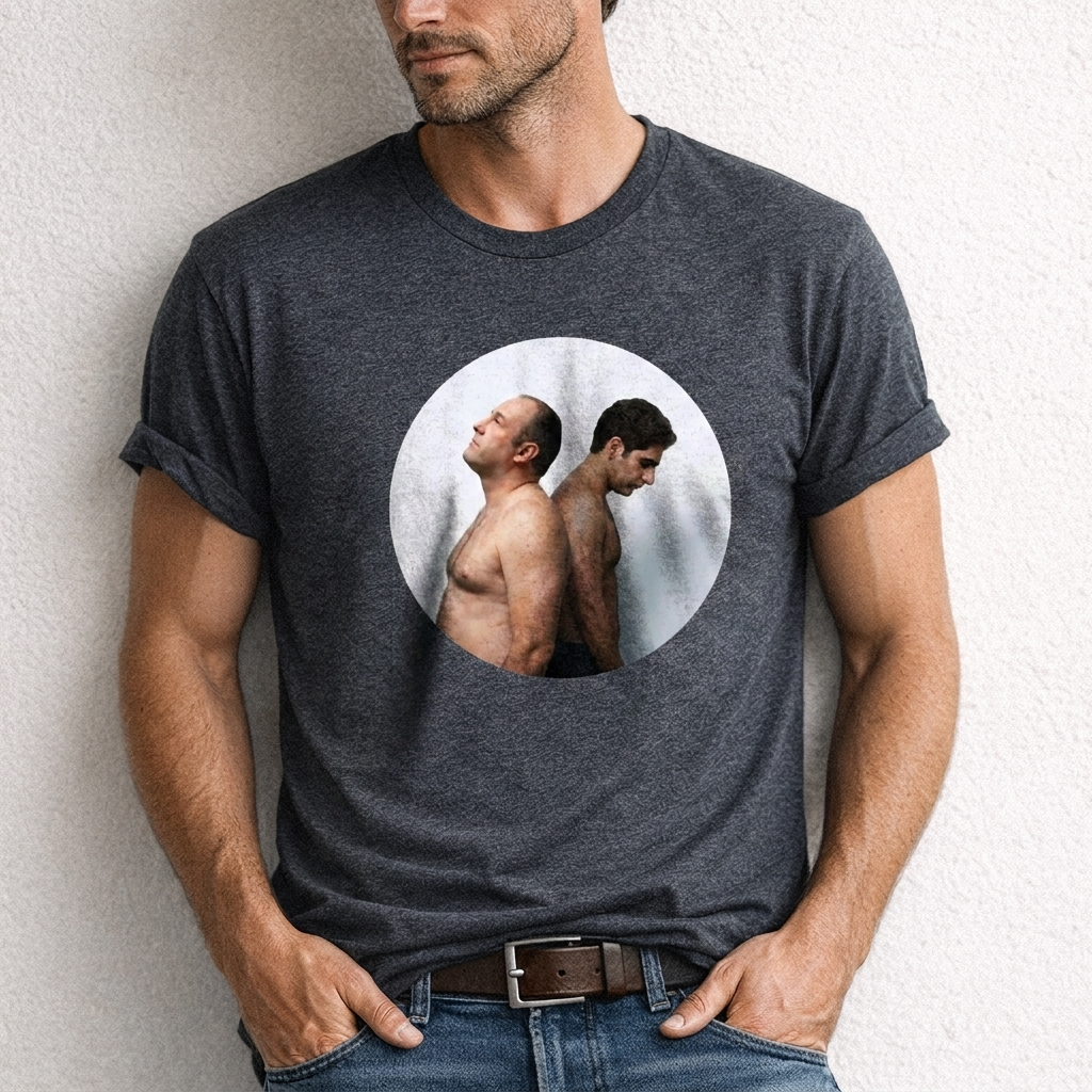 Tony and Chrissy Black Beatles Inspired T-shirt