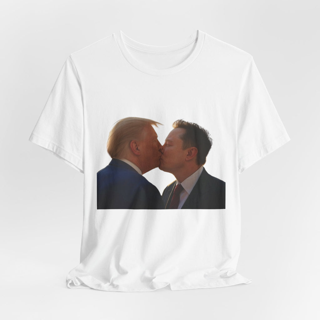 Trump and Elon Kissing T-Shirt
