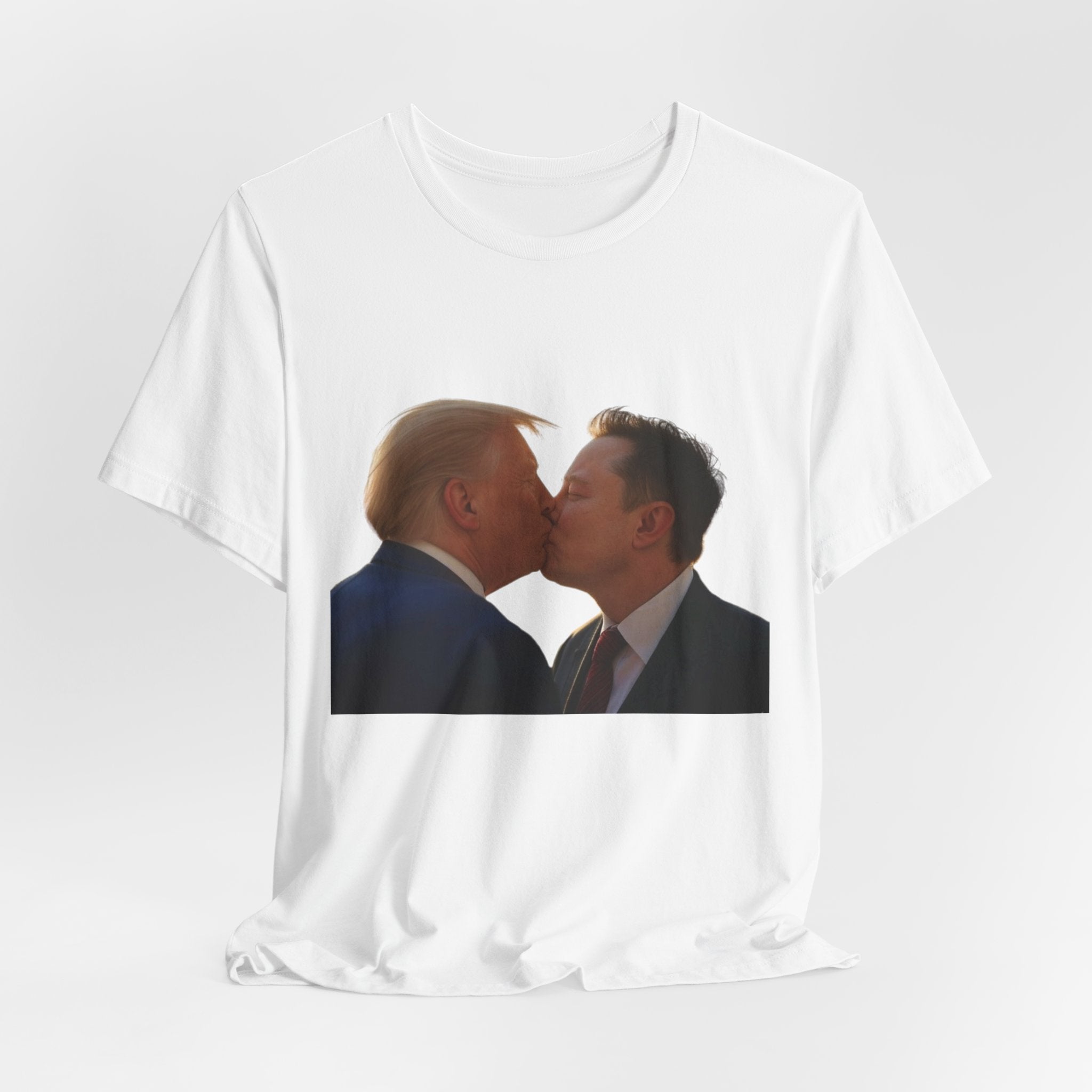 Trump and Elon Kissing T-Shirt