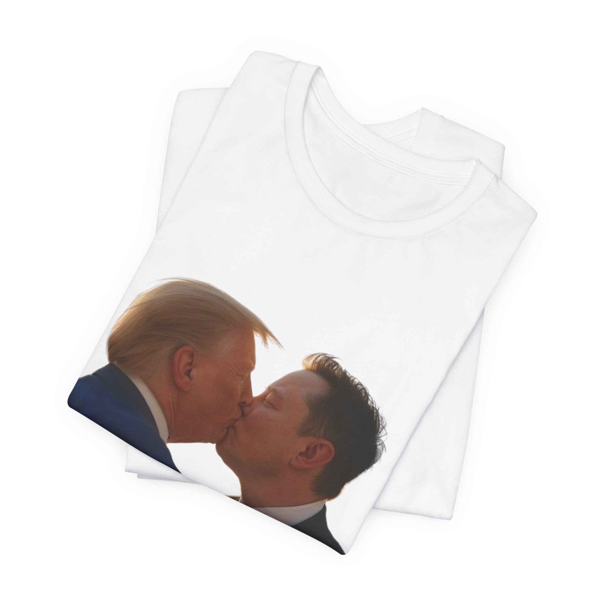 Trump and Elon Kissing T-Shirt